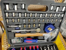 WORKPRO-Juego de Herramientas para el hogar, utensilio doméstico, juego de enchufes, destornilladores, herramientas de reparación para el hogar, herramientas manuales de bricolaje