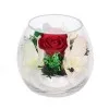 

Flowers in glass vacuum, not wither 7 years, неувядающие стабилизированные flowers natflora nfbmim-07