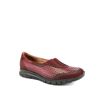 

Forelli Women Comfort Shoes Burgundy Genuine Leather 29448 Türkiye'de Manufactured Sneaker Slipper Sandal Anatomical Shoes Expert