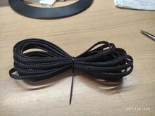 Manguito de Cable de nailon ignífugo, longitud de 1/5/50/100/200/300M, Cable de protección trenzado aislado