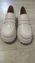 AIYUQI de primavera zapatos de mujer Zapatos estilo británico 2021 nueva suela gruesa estilo universitario informal mocasines de cuero genuino zapatos de moda Zapatos de las niñas