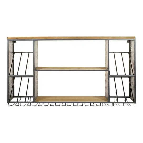 Bottle rack Iron (120 X 65 x 25 cm) photo