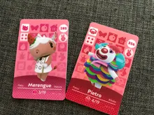 Tarjeta de Amiibo NS juego de la serie 4 (321 a 360) de Animal Crossing TARJETA DE TRABAJO PARA