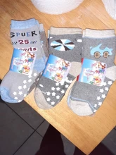 Children Socks Winter Kids Wholesales Non-Slip Girl New Boy Cotton Character 0-7year