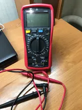 UNI-T-multímetro Digital UNI T, valores eficaces verdaderos UT890C UT890D + rango Manual AC DC, probador de temperatura de capacitancia, retroiluminación