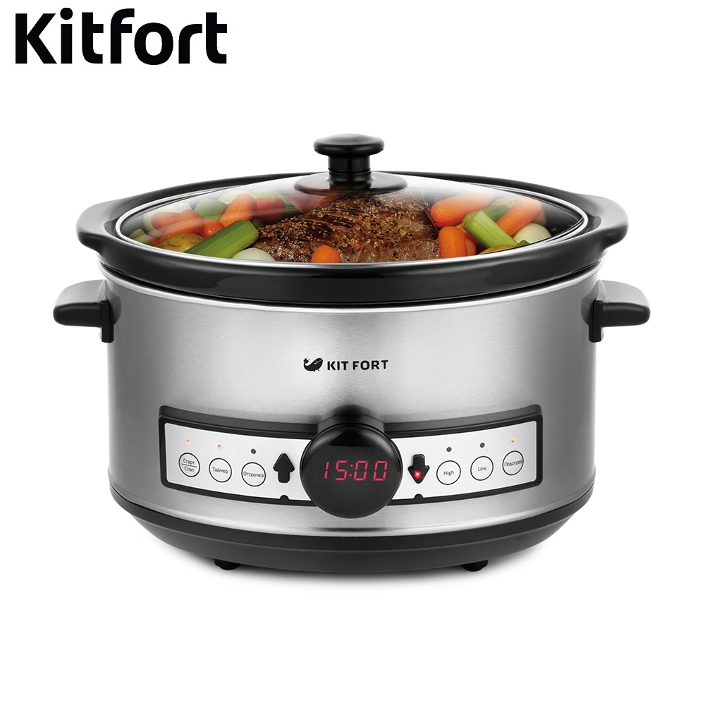 Медленноварка Kitfort KT 212|Тиховарки| |