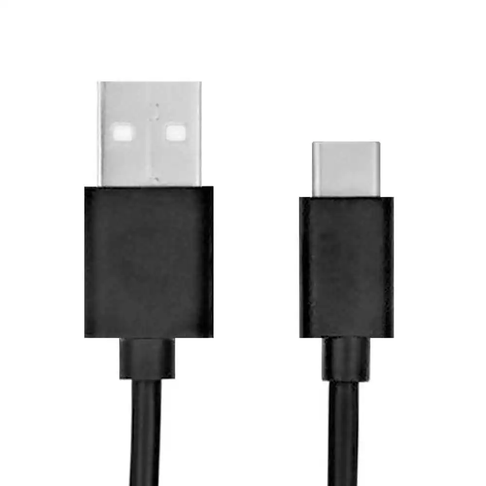 Samsung Galaxy S8 S9 S10 Plus A40 A50 A60 A70 USB C зарядное устройство USB кабель черный