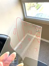 Tablero de mesa fuerte estilo L A5 acrílico, letrero de doble cara, soporte de papel A4 A6