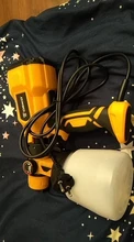 DEKO-PISTOLA DE PULVERIZACIÓN, pulverizador de pintura eléctrico de alta Casa de poder, 220V, 3 boquillas, fácil de rociar y limpiar, perfecto para principiantes