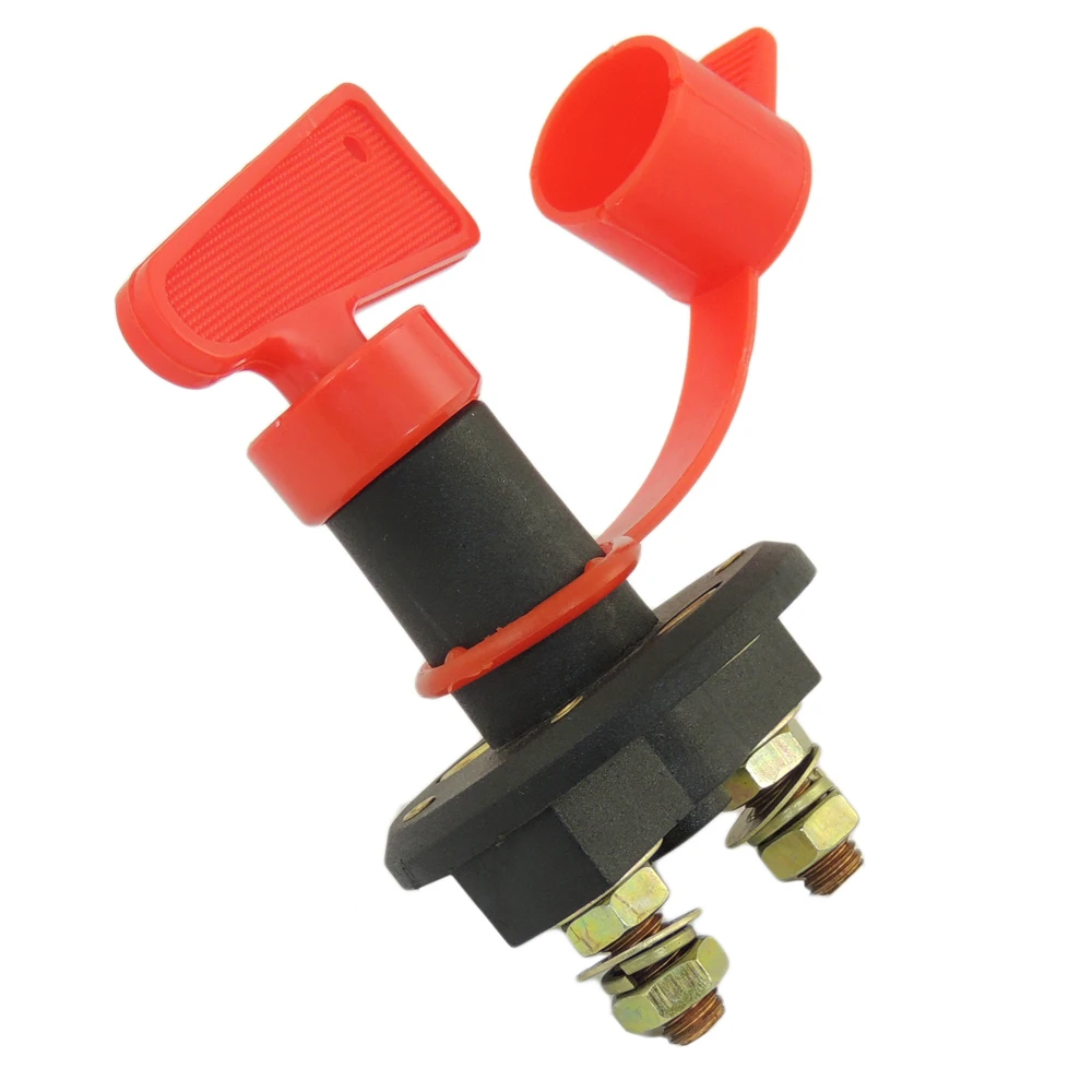 Battery Master Disconnect Switch 6V 12V 24V systems 100A max Racing car auto boat truck RTV UTV Emergency battery disconnect switch