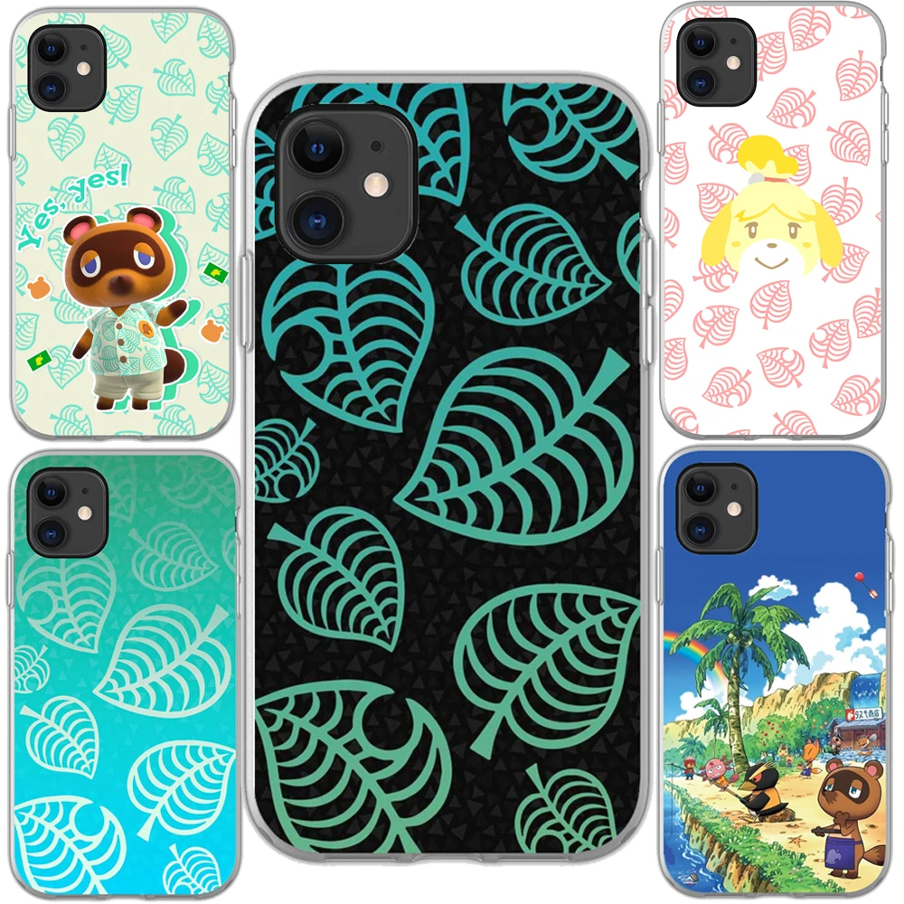 

Cartoon Cute Animal Crossing New Horizons Crossing Lucency Silicone Phone Case for IPhone11 Pro Max X XR XS 6S 7 8 Plus Case