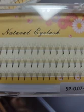 Kimcci-extensiones de pestañas individuales, 2D/3D/4D/5D/6D, profesional, suave, Natural, negro, maquillaje de pestañas postizas