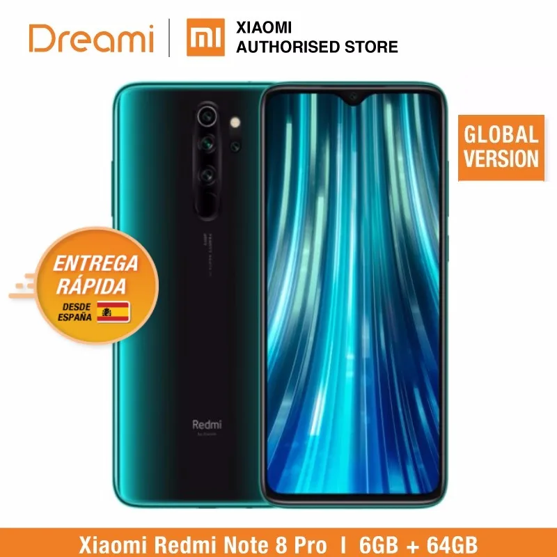  Global Version Xiaomi Redmi Note 8 PRO 64GB ROM 6GB RAM (Official Rom) note8 pro - 4000223634669