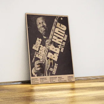 

BB King Blues Concert Banner-Metal Poster