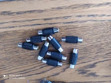 Cable-Plug Adapter Cctv-Connector Video Female Male-To-Male Coupler Audio 2pcs 5pcs 10pcs