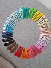 Horquillas de Metal para el pelo para mujer, horquillas de cocodrilo, accesorios para el cabello, 40 Uds.