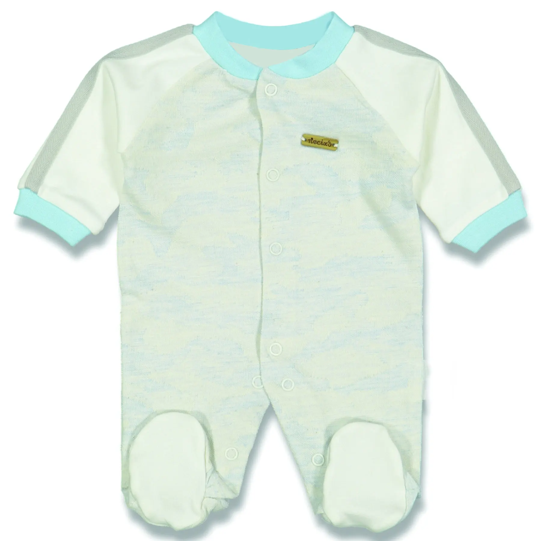 

Premature Blue Gray Stripe Jumpsuit