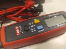 UNI-T SMD multímetro UT116A UT116C Auto de la gama de resistencia de la capacitancia del diodo (RCD) LED diodos Zener DCV continuidad medidor probador de batería