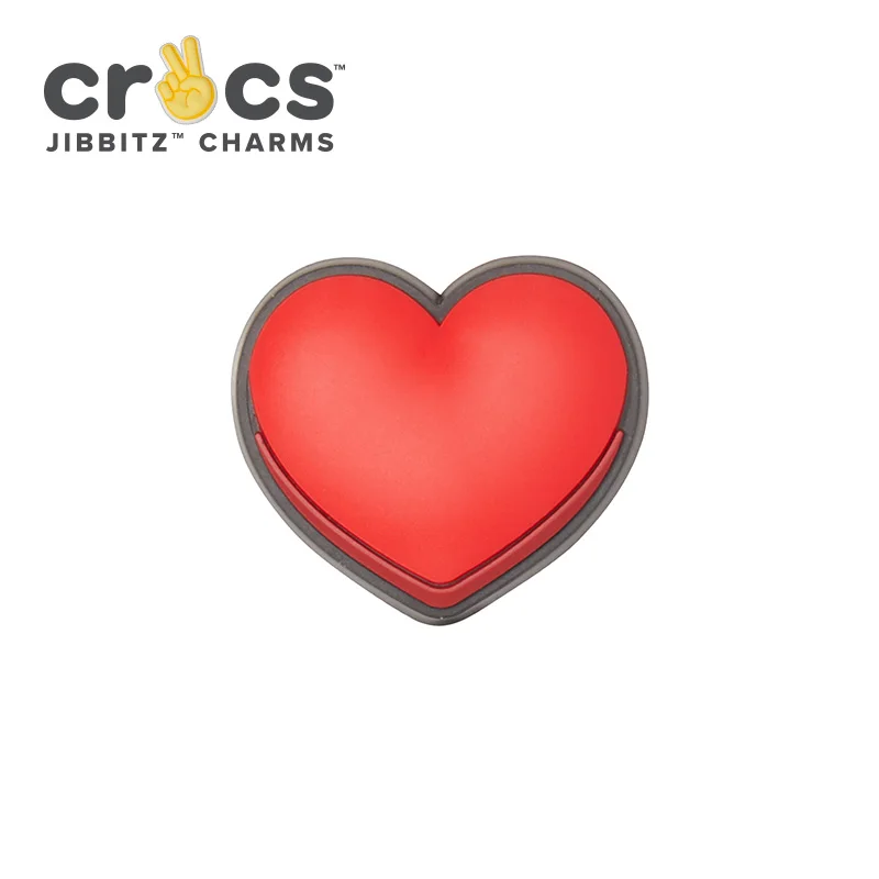 Crocs Jibbitz heart jibits for clogs crocs decoration shoe accessories clips charms crocse croc jibz icons | Обувь