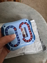 Cubo giratorio de inteligencia mágica para niños, juguete educativo con giroscopio para dedos