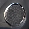 Enceinte de porte en acier inoxydable, 4 pièces, couvercle sonore stéréo, garnitures décoratives de moulage, pour Dacia Renault Logan 2 Sandero 2 chrome access ► Photo 2/3