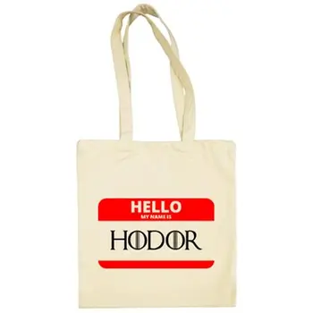 

Cloth bag Hello My Name Is Hodor Game Of Thrones
