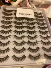 SEXYSHEEP-pestañas postizas 3D naturales, Kit de maquillaje, extensión de pestañas de visón, 8/20 pares, 15-20mm, venta al por mayor