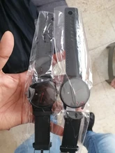 Reloj de lujo de cuero para Hombre, pulsera negra de acero inoxidable ultrafina, Reloj Masculino