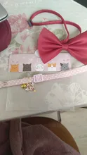 Collar de gatito con cascabel para gatos, Collar ajustable de separación para gatos, suministros para mascotas, Collier para Chat para gatitos