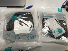 Mascarillas faciales FFP2 reutilizables KN95, máscaras protectoras FPP2 ffp2, color negro, FFP 2 FFP3, 5-70 uds., CE