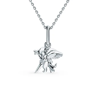 

Silver Pendant with cubic zirconia sunlight