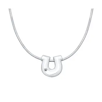 

Sokolov necklace made of silver with Podkova, fashion jewelry, 925, women's male