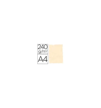 

Paper COLOR led parchment A4 240G/M2 bone PACK of 25 sheets