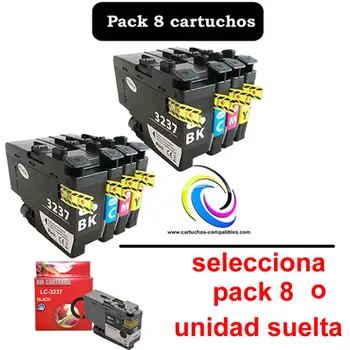 

Brother LC-3217 LC3217 pack 8 for MFC-J5330DW MFC-J5335DW MFC-J5730DW MFC-J5930DW MFC-J6530DW MFC-J6930DW MFC-J6935DW
