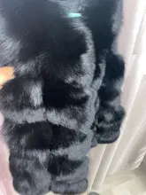 Vest Jacket Real-Fur-Coat Natural Winter Fashion Womens High-Quality Luxurious Fox-Fur