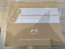 HUTT-limpiador de ventanas eléctricas DDC55, Robot doméstico de limpieza automática de ventanas, aspiradora de seguridad rápida, Planificación inteligente