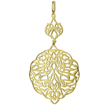 

Esthete pendant made of silver with gilding
