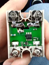 Single-Phase Control Shell Solid-State-Relay White SSR 25da/40da Cover DC AC Plastic