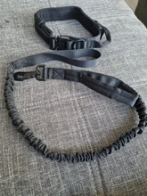 Bungee-Leash Collar German Shepherd Dogs Elastic Military Tactical Nylon for Large