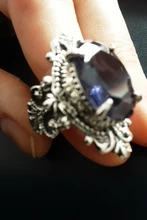 YWOSPX-Anillos grandes de circón de alta calidad para mujer, joyas de boda, Anillos de bisutería, compromiso, regalos del anillo Y30