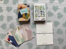 Tarjetas de Felicitación de Life Mini Lomo, juego creativo de 28 hojas, Sobre Carta de cumpleaños, regalo, tarjeta de mensaje
