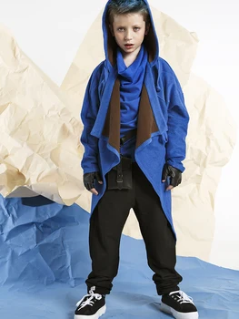 

GemKids cardigan baby boys 100% cotton with a hood, original design, Jersey, New 2019 mantle, Cape