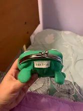 Cartera de rana de Anime Adorable para mujer, llavero de cartera, bolso para Cosplay, accesorios para bolso