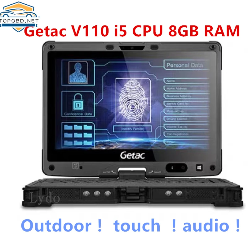 Used laptop Getac V110 i5 4300U 8GB Ram Tough Screen Fast Speed Tablet PC battery charger for Auto Diagnosis tool softwa|Software| - AliExpress