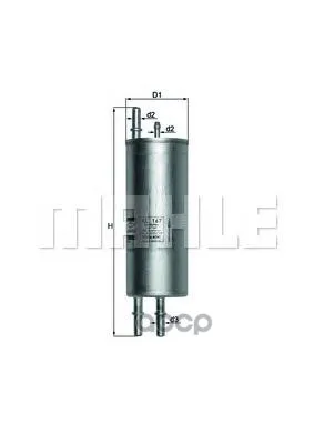 Фильтр Топливный Land Rover Mahle/Knecht арт. KL167
