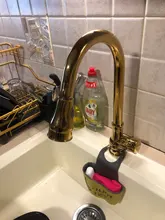 Grifo giratorio de cocina de oro Latón de lujo moderno, grifo extraíble para fregadero, con una sola manija afilada, agua fría y caliente de un solo orificio