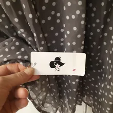 Women Summer Spring-Dress Vestidos A-Line Long-Sleeve Dot Print Midi Chiffon S.FLAVOR