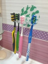Toothpaste-Tooth-Brush-Holder Receive-Frame Hanging-Appliance Avoid-Holing That Wash-Gargle