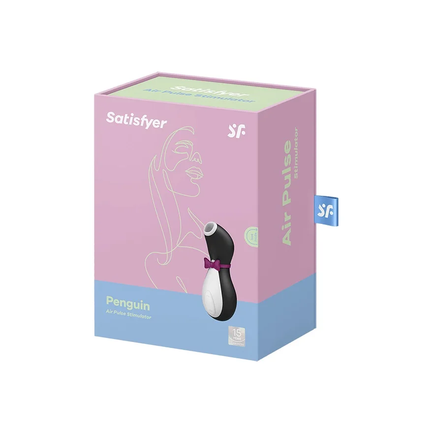 Стимулятор клитора Satisfyer Pinguin Сатисфаер pro пингвин вакуумно волновой|Стимуляция