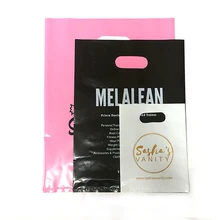 2000 шт./партия, одежда, футболка, джинсы, для покупок, сумка из пластика с собственным логотипом, Полиэтиленовая упаковка, рекламные сумки много цветов на выбор